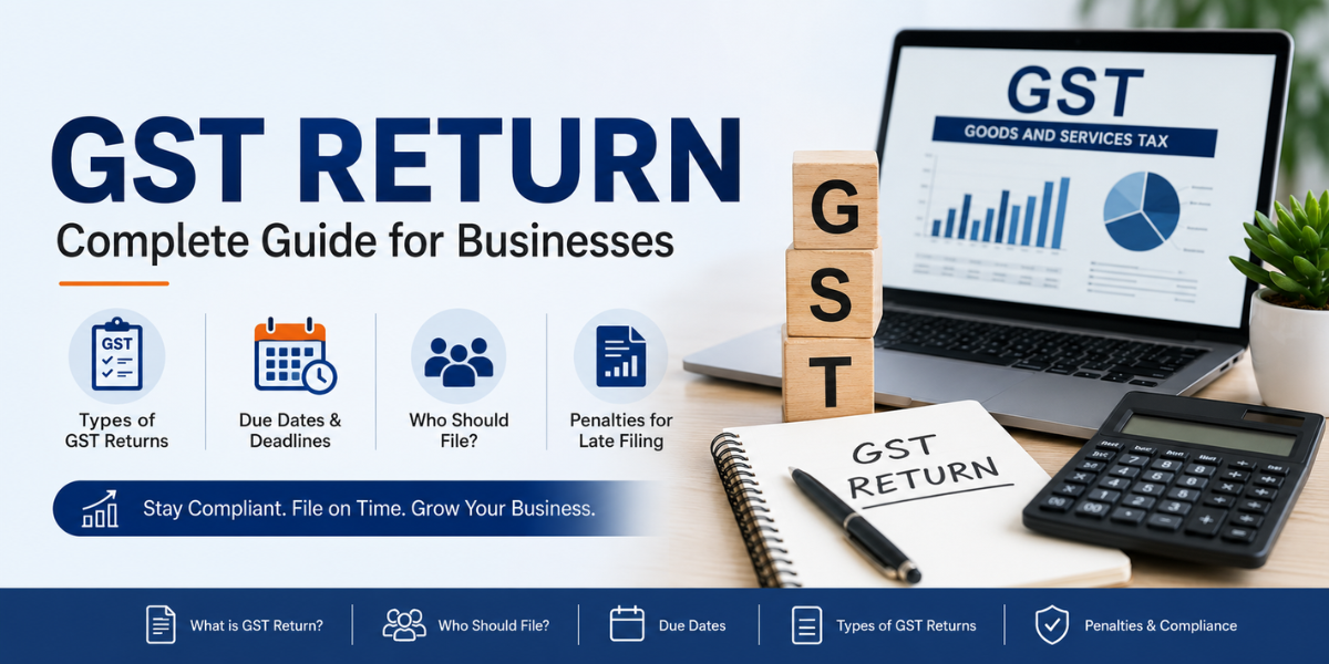 You are currently viewing What is GST Return? Who Should File, Due Dates & Types of GST Returns